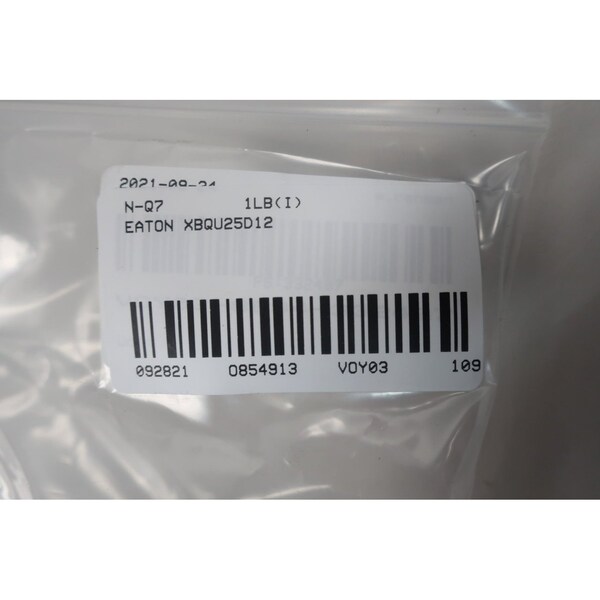 Eaton Feed-Thru Terminal And Contact Block, 50PK - XBQU25D12