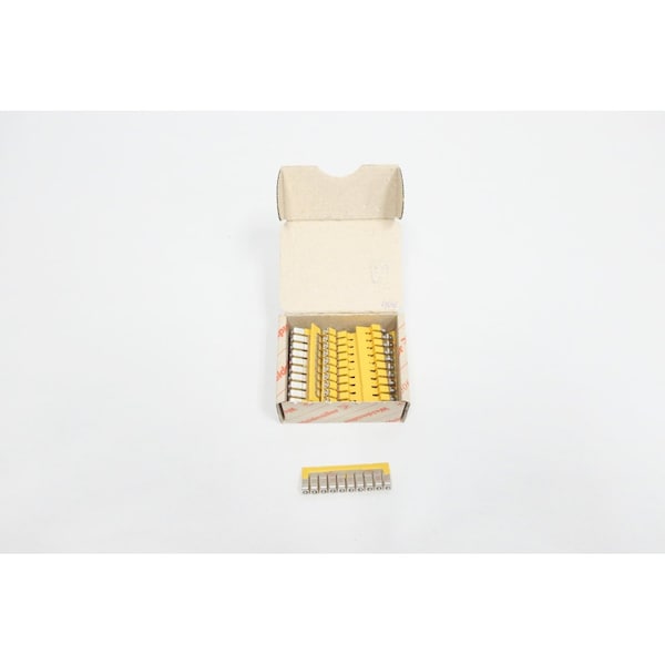 Weidmuller Jumper Bar Terminal And Contact Block, 20PK - 1052060000