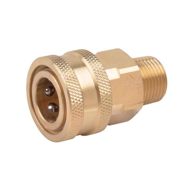 Surfacemaxx 3/8-in Male NPT x 3/8-in Female Quick Connect Coupler 4200 psi - SMX-PWA302
