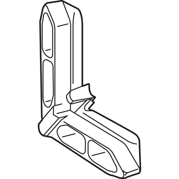 Prime-Line Prime-Line Brown Plastic 7/16 in. W X 3/4 in. L Screen Frame Corner 20 pk - PL 15757