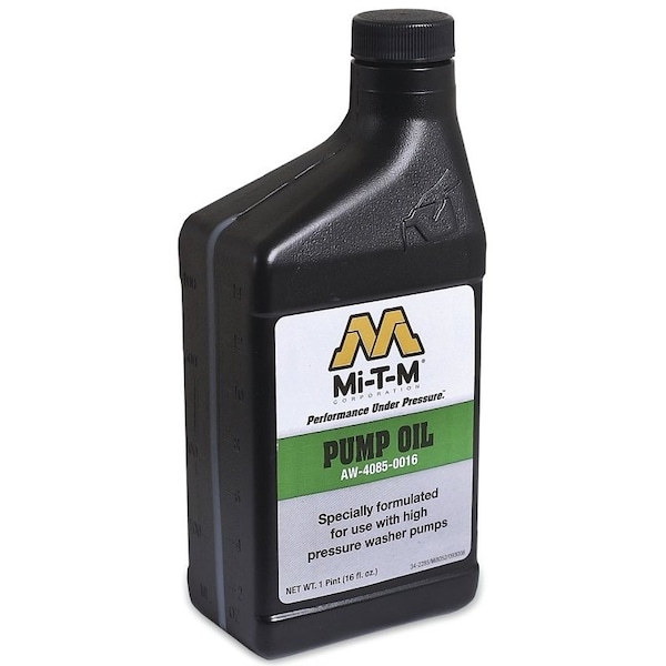 Mi-T-M Pump Oil, 1 pt, Brown - AW-4085-0016