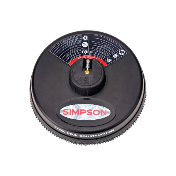 Fna Group. Simpson Universal 15in Pressure Washer Surface Cleaner, Cold Water Use - 2200 to 3700 PSI - 80165