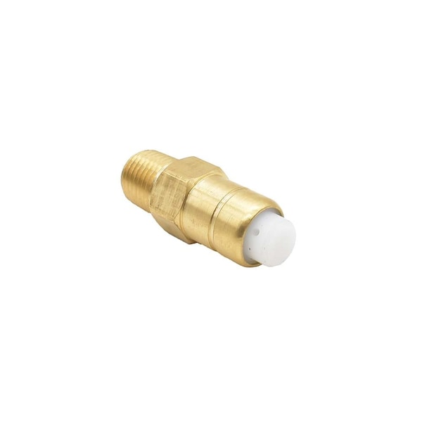 Interstate Pneumatics Pressure Washer Brass Thermal Relief Valve - 3/8 Inch MNPT - PW7217