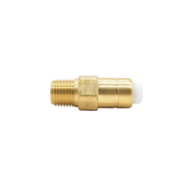 Interstate Pneumatics Pressure Washer Brass Thermal Relief Valve - 3/8 Inch MNPT - PW7217