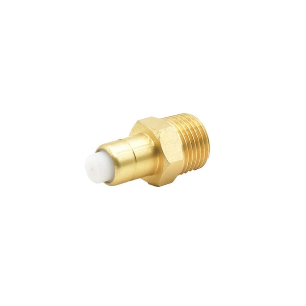 Interstate Pneumatics Pressure Washer Brass Thermal Valve - 1/4 Inch MNPT - PW7218