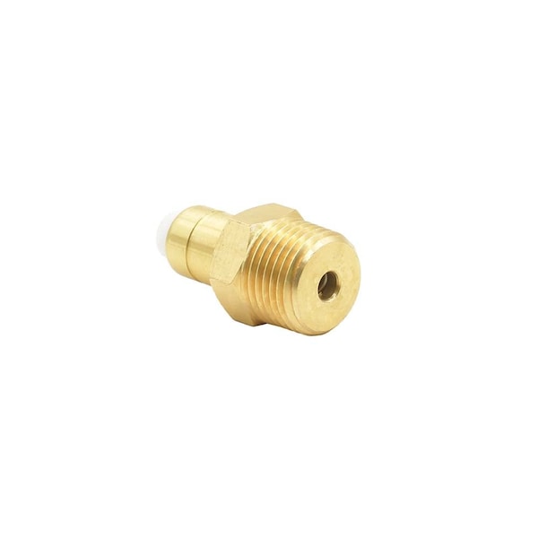 Interstate Pneumatics Pressure Washer Brass Thermal Valve - 1/4 Inch MNPT - PW7218