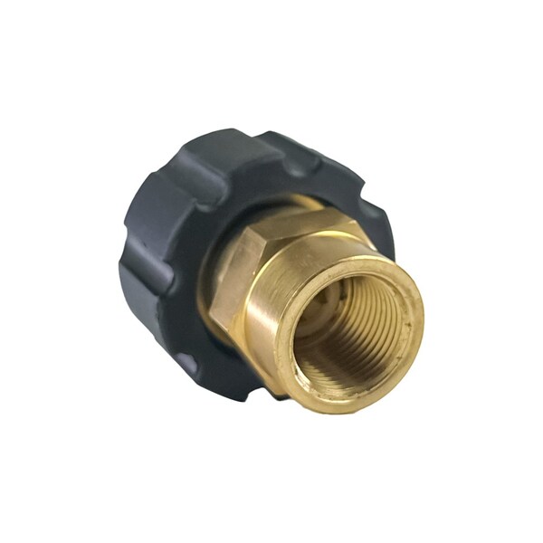 Blushield BluShield 3/8" Female Pipe Thread x Female Metric Pressure Washer Adapter - PWA007