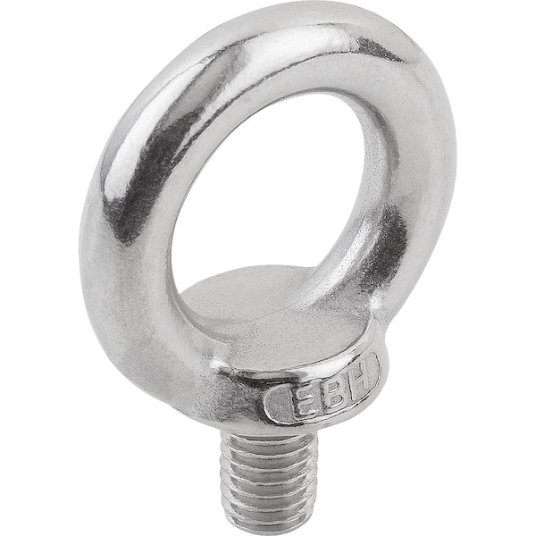 Kipp Ring Bolt Fixed DIN580 M08X13, Stainless Steel 1.4301 - K0767.108