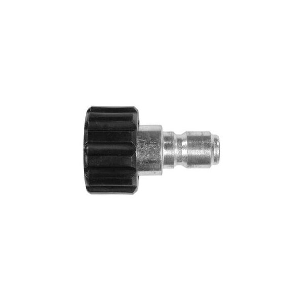Midland Industries High Pressure Insulated Knob, Straight Through, M22 Inlet, 38 QuickConnect Plug Outlet, 4000 ps - 86020