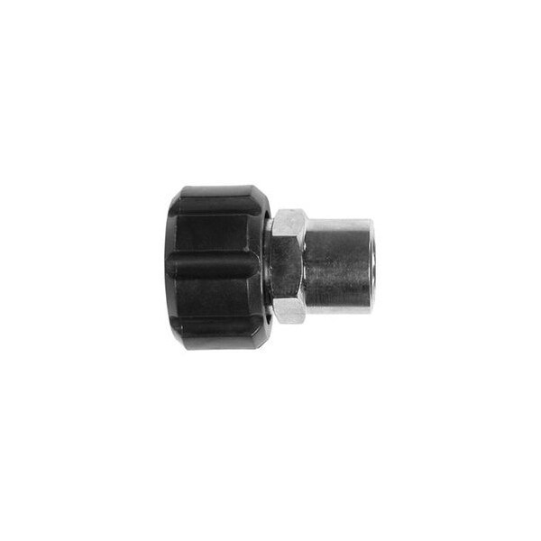 Midland Industries High Pressure Insulated Knob, Straight Through, M22 Inlet, 38 FNPT Outlet, 4000 psi Pressure, Bras - 86018