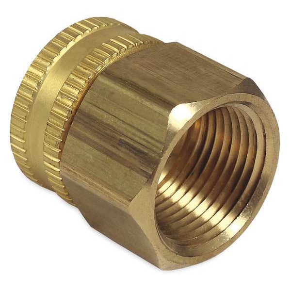 Mi-T-M Garden Hose Inlet, 3/4F x 3/4F - 23-0021