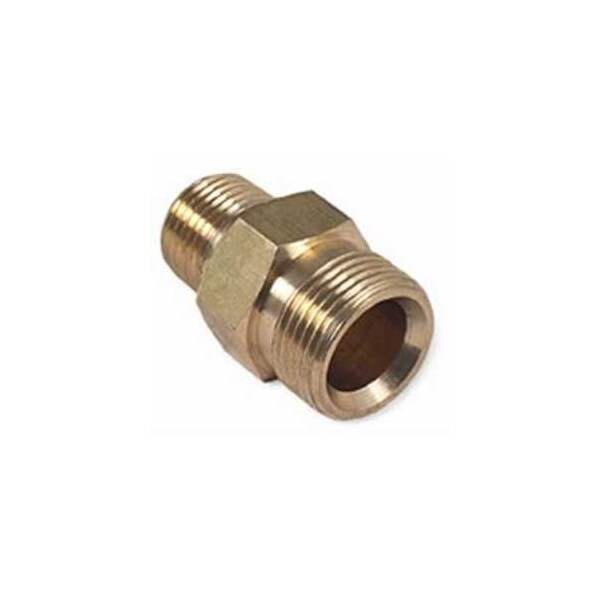 Mi-T-M Screw Nipple, 3/8 in Connection, MNPT x M22 - AW-0023-0493