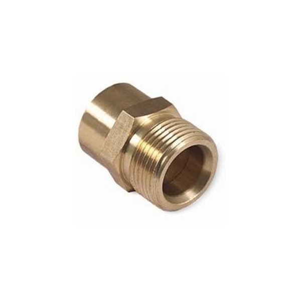 Mi-T-M Screw Nipple, 3/8 in Connection, FNPT x M22 - AW-0023-0494