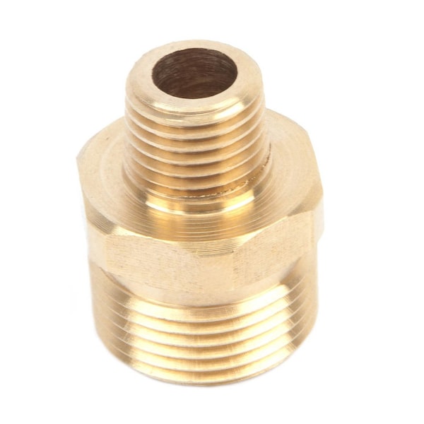 Forney Screw Nipple, M22M x 1/4 in MNPT - 75115