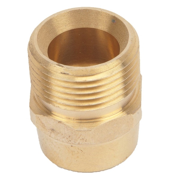 Forney Screw Nipple, M22M x 1/4 in FNPT - 75114