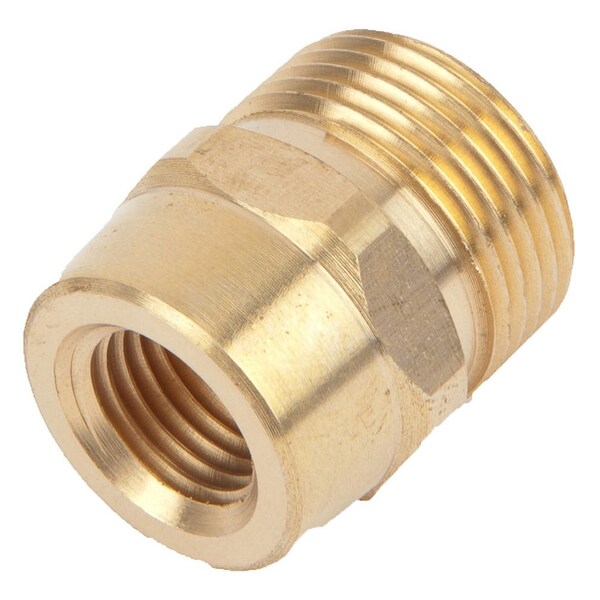 Forney Screw Nipple, M22M x 1/4 in FNPT - 75114