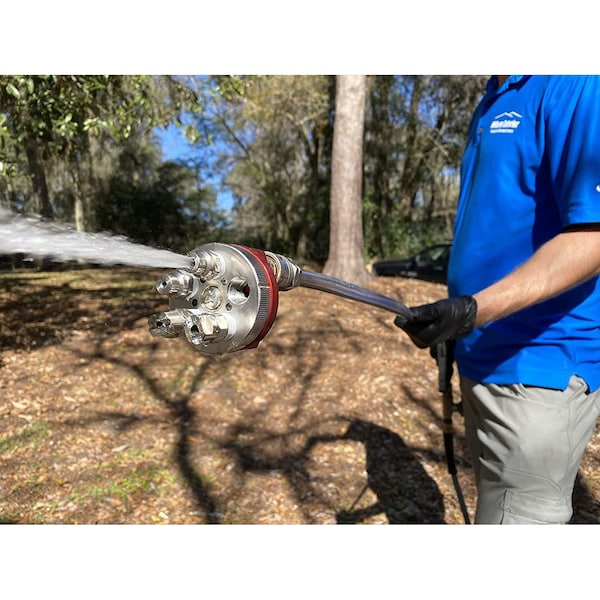 Stupid Simple Tools REVOLVER Pressure Washer Tip Holder with Nozzle - 3.5-4GPM - SST030-02