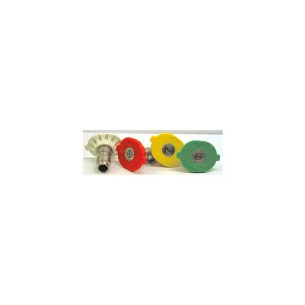 Mtm Hydro 4000 psi Quick Connect Nozzle 0, 15, 25, and 40 degree 4-Pack 3.0 - 17.0156