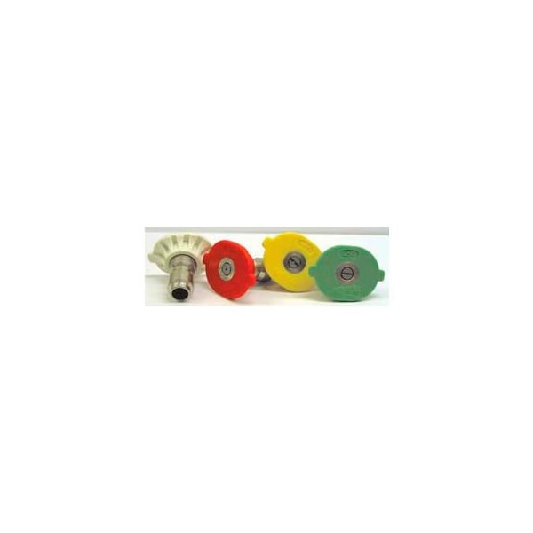 Mtm Hydro 4000 psi Quick Connect Nozzle 0, 15, 25, 40 degree and 6540 soap nozzle 5-pack 7.0 - 17.0577