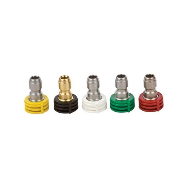 Patioplus 75148 4 mm 4000 PSI Quick Connect Spray Nozzle Assortment - Assorted - PA2741554