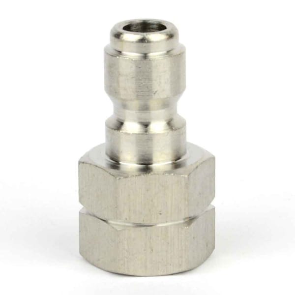 Interstate Pneumatics Pressure Washer 1/4 Inch FNPT Stainless Steel Plug 5200 PSI - PW7134