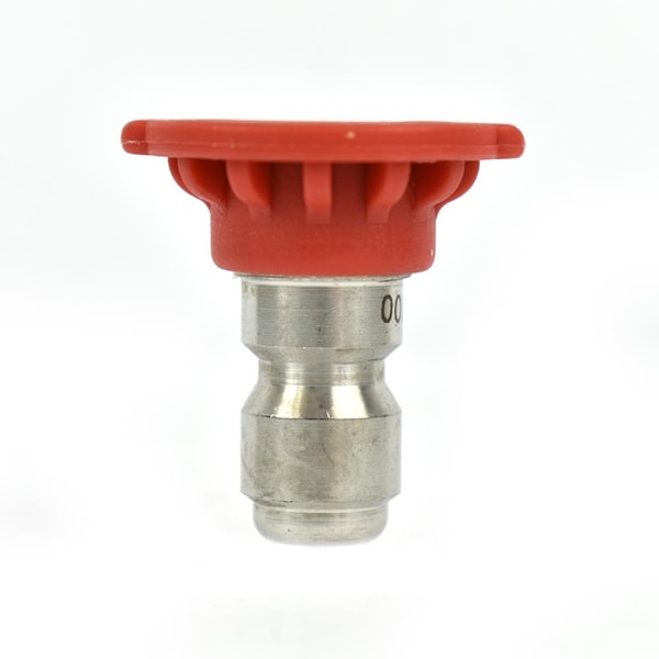Interstate Pneumatics Pressure Washer 1/4 Inch Quick Connect High Pressure Spray Nozzle Tip - Red - PW7103-DR