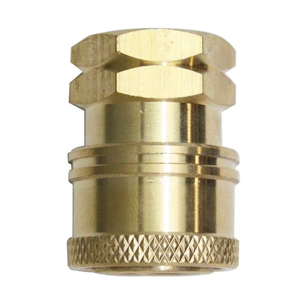 Interstate Pneumatics Pressure Washer 1/4 Inch FNPT Brass Coupler 5200 PSI - PW7130