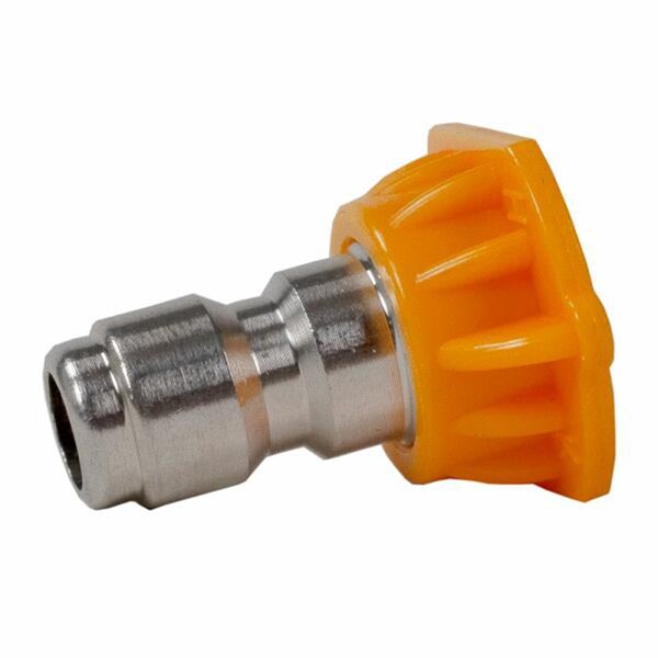 Forney High Pressure Nozzle, Yellow, 15 Degree, 3.0 Orifice - 75159