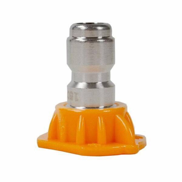 Forney High Pressure Nozzle, Yellow, 15 Degree, 3.0 Orifice - 75159