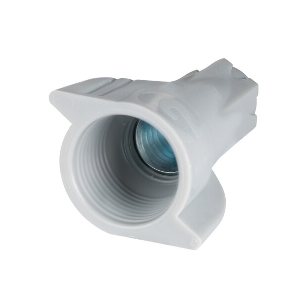 Gardner Bender HexLok Wire Connector, 14 to 6 AWG Wire, Copper Contact, Thermoplastic Housing Material, Gray - 25-2H2