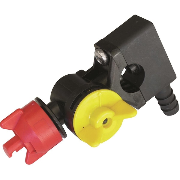 Fimco Broadcast Nozzle Center, Boom Spray Coverage 6 ft, Polyacetal - 5275123