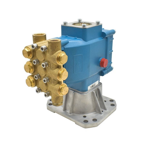 Interstate Pneumatics 1 Inch Horizontal Shaft Pressure Washer Triplex Pump - 4000 PSI 4.0 GPM 3400 RPM - PW5310