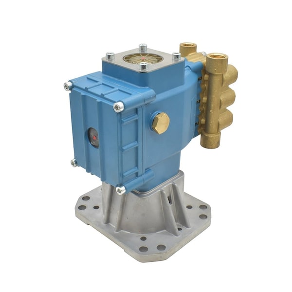 Interstate Pneumatics 1 Inch Horizontal Shaft Pressure Washer Triplex Pump - 4000 PSI 4.0 GPM 3400 RPM - PW5310