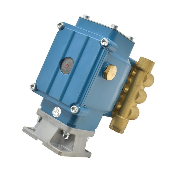 Interstate Pneumatics 3/4 Inch Horizontal Shaft Pressure Washer Triplex Pump - 3000 PSI 2.7 GPM 3400 RPM - PW5309