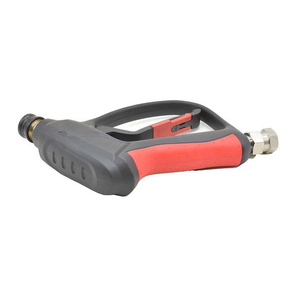 Interstate Pneumatics Pressure Washer Spray Gun - 5000PSI - 10GPM - 300 deg Farenheit - 3/8in FNPT x 1/4in Quick Connect - PW7212