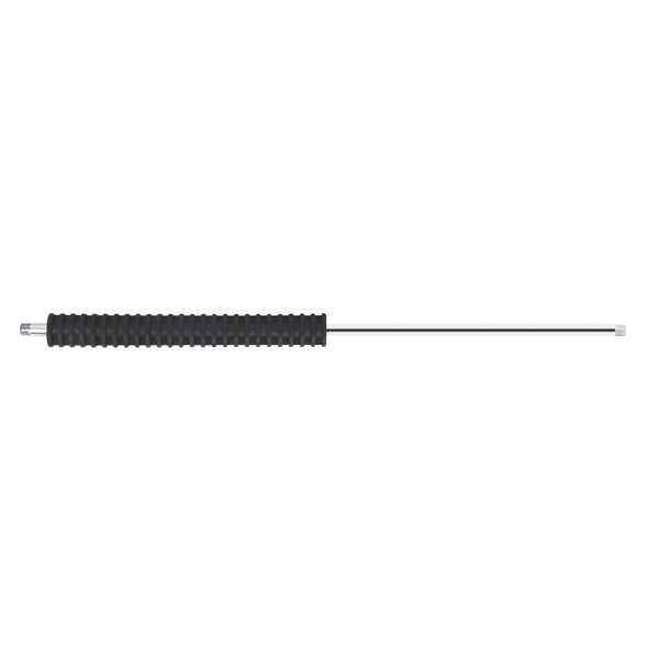 Midland Industries Extension Wand, Vented Grip, 14 MNPT Inlet, 14 Outlet, 105 gpm, 300 deg F, 24 Length, Steel, P - DX4524VG