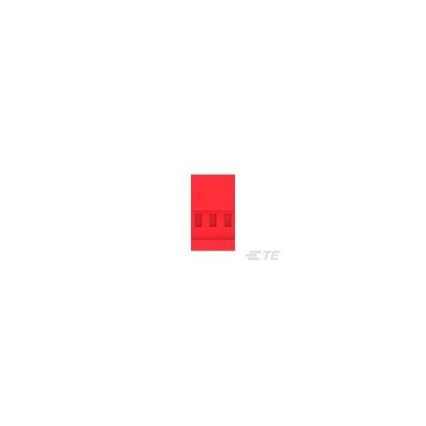 Te Connectivity 03P MTA100 CONN ASSY RED LF - 3-641190-3
