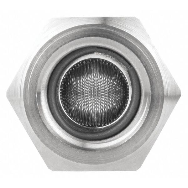 Mosmatic Adapter, Sieve, 3/8" NPTF x 3/8" NPTM - 53.012