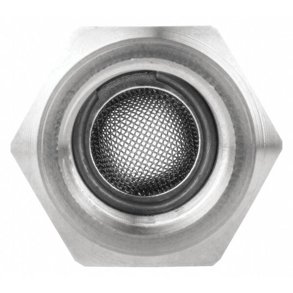 Mosmatic Adapter, Sieve, 3/8" NPTF x 3/8" NPTM - 53.011