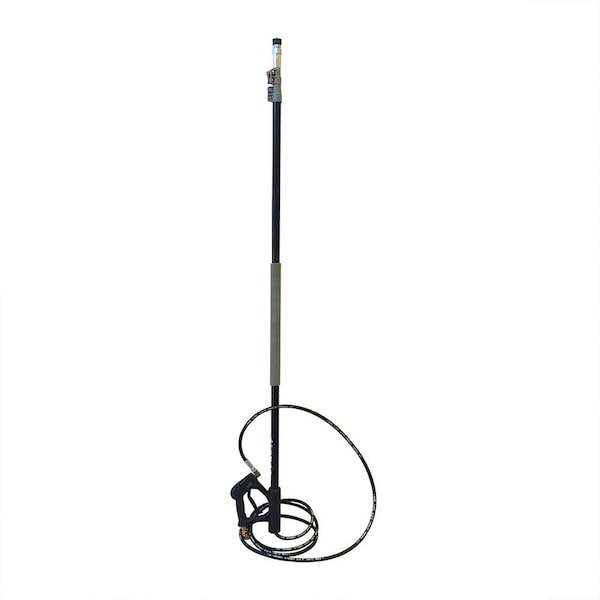 Interstate Pneumatics 18-Feet Commercial Grade Telescoping Spray Wand for Pressure Washers, 4000 PSI - PW5304