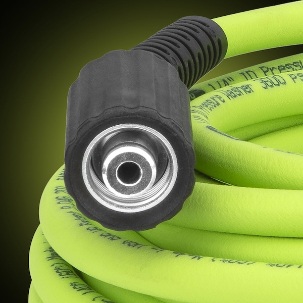 Flexzilla Pressure Washer Hose, 1/4" x 50, M22 Fi - HFZPW3450M