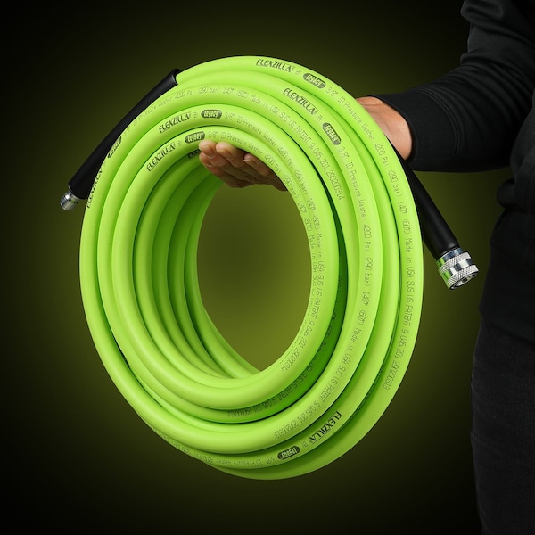 Flexzilla FZ Pressure Washer Hose 3/8in 50ft IQC - HFZPW426050Q-E