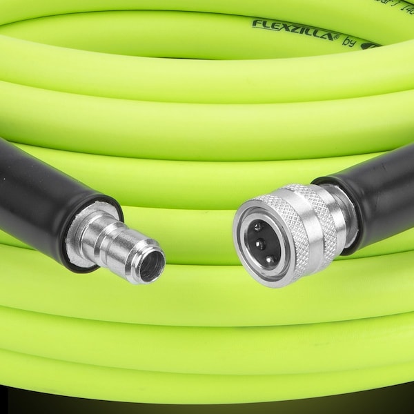 Flexzilla FZ Pressure Washer Hose 3/8in 50ft IQC - HFZPW426050Q-E