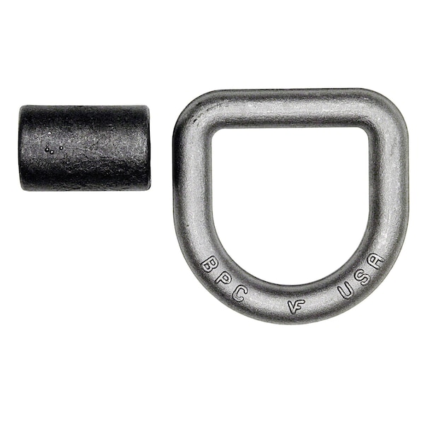 Buyers Products D-RING, 3/4in dia 3in X 3in FORGED W/BRKT - B46PKGD