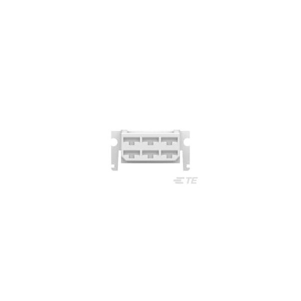 Te Connectivity Combination Line Connector, 6 Contact(S), Female, Crimp Terminal, Receptacle - 480003-5