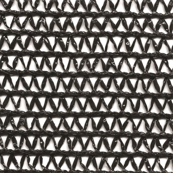 Green-Tek Tarp, 100 ft x 24 ft, 16.3, Black, High-Density-Knit Polyethylene - 12X100FT 50PCT SHADE