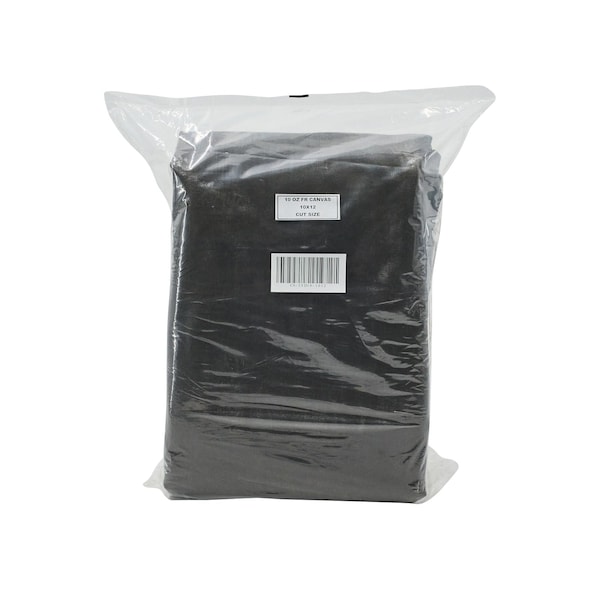 Tarps Now Tarp, 10 ft x 12 ft, 16 Mil, Olive Drab, Cotton Canvas - CS-CFD10-1012