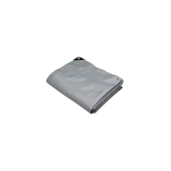 Hygrade Safety Supplies Heavy Duty Tarp, Silver - STH-3040