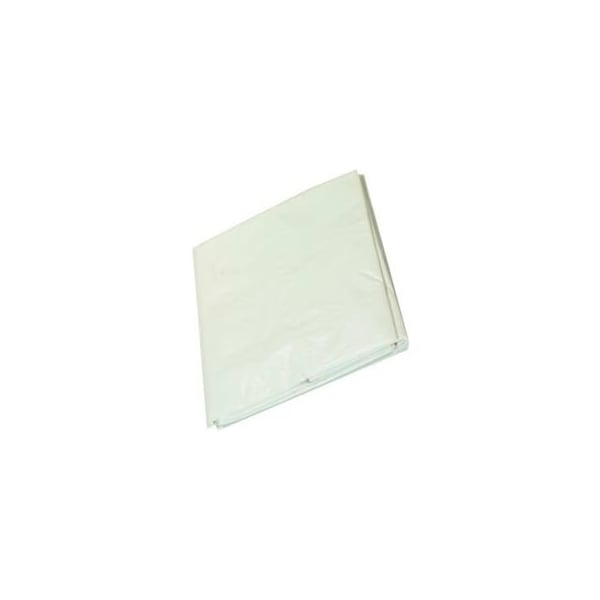 Harpster Of Philipsburg Medium Duty Tarp, White, High-Density Polyethylene - W10X40