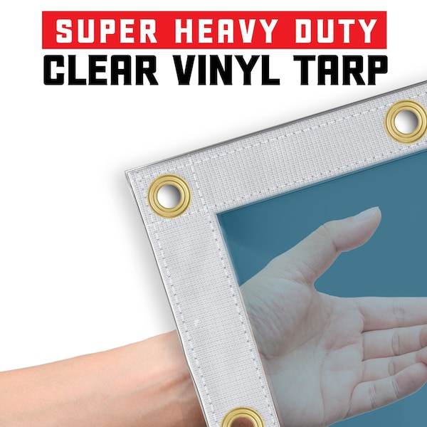 Core Tarps Tarp, 30 ft x 30 ft, 30 Mil, Blue, Polyethylene, UV Resistant - CT-203-30X30
